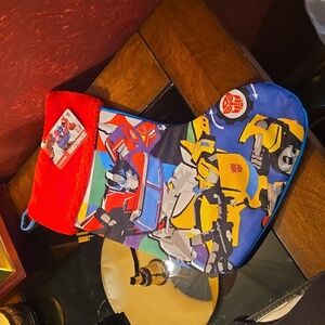 NWT Transformers Christmas Stocking - Have 4 for sale each
